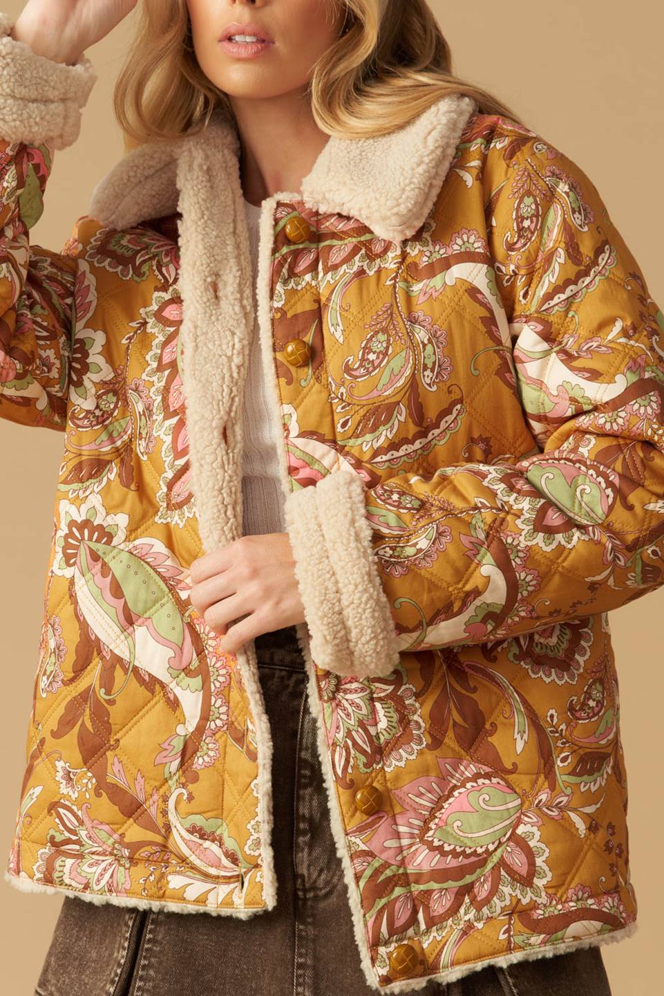 STAY THE SAME QUILT JACKET Flying Tomato